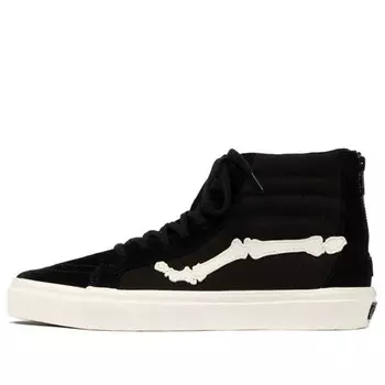 Кроссовки blends x sk8-hi reissue zip lx 'black marshmallow' Vans, черный