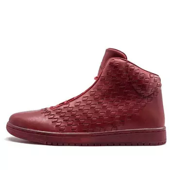 Кроссовки блестят Air Jordan, красный