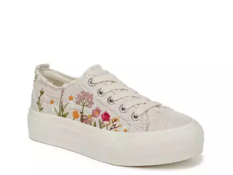 Кроссовки Blowfish Malibu Sadie Sun — женские, кремовый/многоцветный цветочный принт