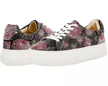 Кроссовки Blue by Betsey Johnson Sidny, цвет Black/Pink Floral