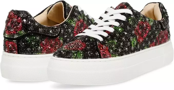 Кроссовки Blue by Betsey Johnson Sidny, цвет Black Rose Polka Dot