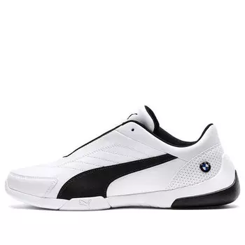Кроссовки bmw m motorsport kart cat iii low top running shoes white/black Puma, белый