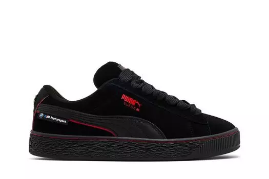 Кроссовки BMW M Motorsport x Suede XL 'Black Pop Red', черный