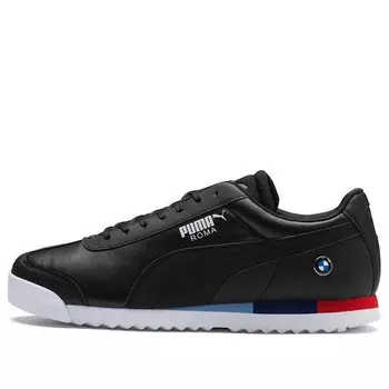 Кроссовки bmw motorsport x roma 'black' Puma, черный