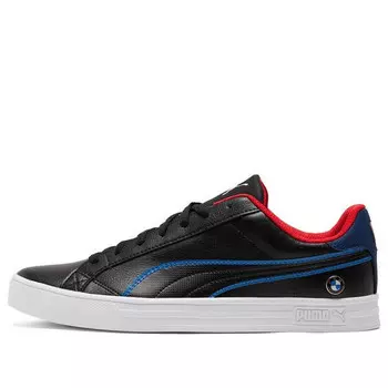 Кроссовки bmw smash sneakers black Puma, черный