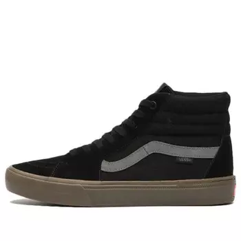 Кроссовки bmx sk8-hi black/brown Vans, черный