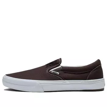 Кроссовки bmx slip-on 'dakota roche' Vans, коричневый