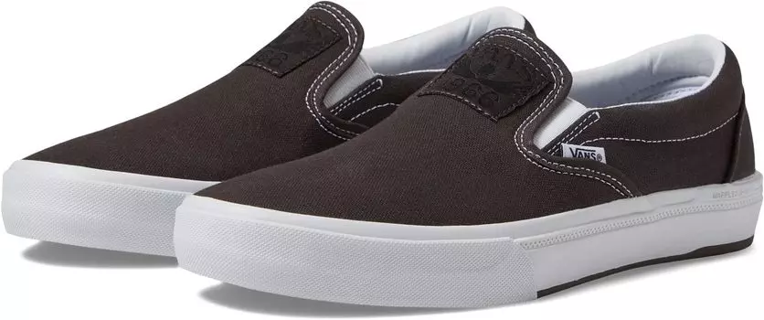Кроссовки BMX Slip-On Vans, цвет Dakota Roche Brown/White