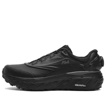 Кроссовки boa explorer shoes 'triple black' Fila, черный