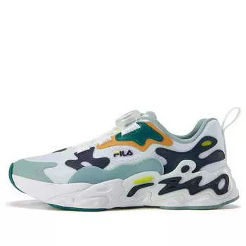 Кроссовки boa fashion lifestyle sneakers 'white green navy' Fila, белый