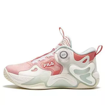 Кроссовки boa performance basketball shoes 'white pink green' Fila, белый