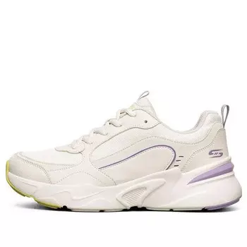 Кроссовки bob's bamina low-top sneakers white/purple Skechers, белый