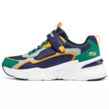 Кроссовки Bob's Kids Lifestyle GS Low-top Синие/желтые/серые Skechers