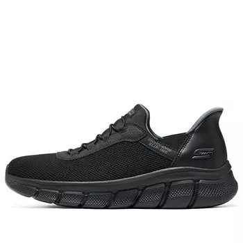 Кроссовки bob's slip-ins 'black' Skechers, черный