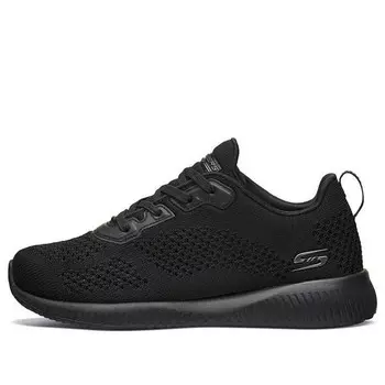 Кроссовки bob's squad low-top black Skechers, черный