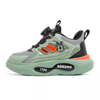 Кроссовки BOBDOG Kids Lifestyle Shoes Kids Low-top, черный/серый