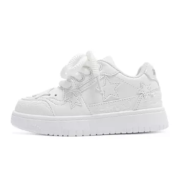 Кроссовки BOBDOG Kids Lifestyle Shoes Kids Low-top White, белый