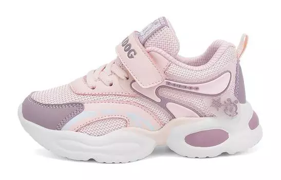 Кроссовки BOBDOG Kids Lifestyle Shoes Kids Low-top Tender Powder/lotus Purple, фиолетовый