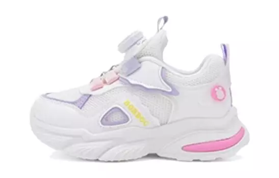 Кроссовки BOBDOG Kids Lifestyle Shoes Kids Low-top, цвет 33151 tender powder/m