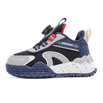 Кроссовки BOBDOG Kids Lifestyle Shoes Kids Low-top, черный/серый