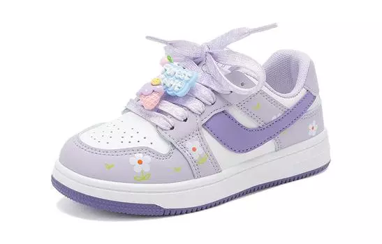 Кроссовки BOBDOG Kids Skateboarding Shoes Kids Low-top, фиолетовый