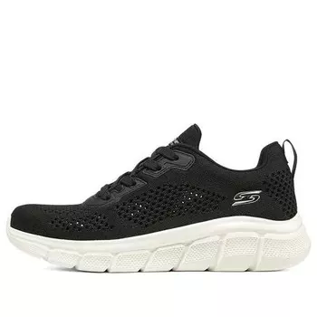 Кроссовки bobs b flex 'black' Skechers, черный