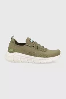 Кроссовки BOBS B Flex Time Clash Skechers, зеленый