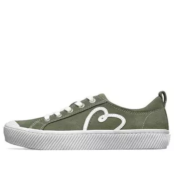 Кроссовки bobs b wild canvas shoe green Skechers, зеленый