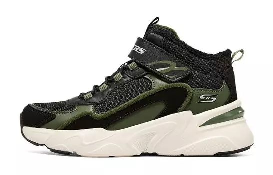 Кроссовки Bobs Kids Lifestyle GS Low-top Black/Green/White Skechers