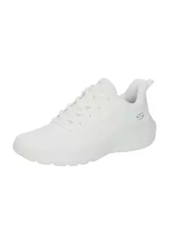 Кроссовки BOBS Sport Squad Waves, текстиль, пена с эффектом памяти, женские SKECHERS, цвет Off White Engineer