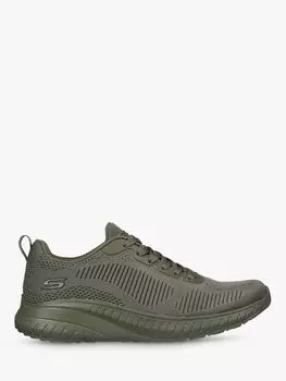 Кроссовки BOBS Squad Chaos Face Off Skechers, оливковое