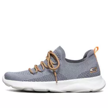 Кроссовки bobs surge sports shoes gray/white/orange Skechers, белый