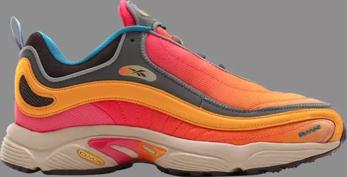 Кроссовки bodega x daytona dmx 'shanghai pack' Reebok, многоцветный