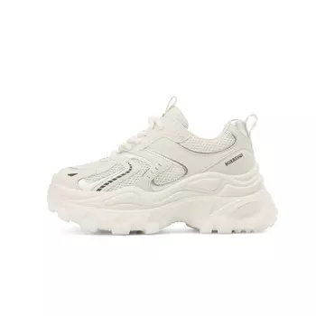 Кроссовки BOERDIQI Chunky Sneakers Women's Low-top, белый