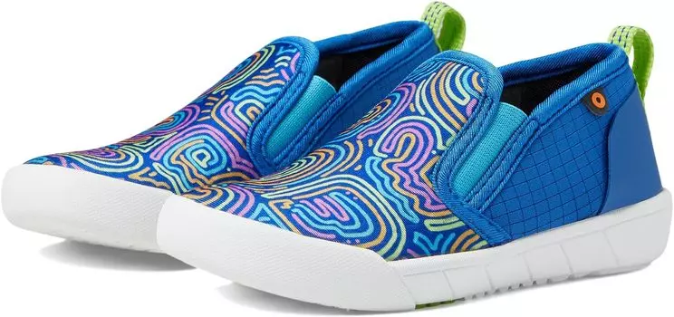 Кроссовки Bogs Kicker II Slip-On - Cloud Geo, цвет Royal Multi