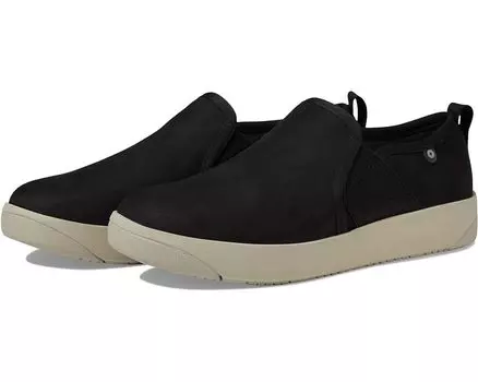 Кроссовки Bogs Kicker Slip-On Elastic Leather, цвет Black Multi