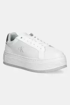 Кроссовки BOLD FLATF LOW LACE MG Calvin Klein Jeans, белый