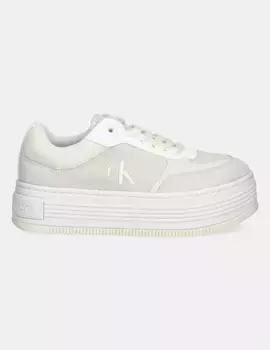 Кроссовки BOLD FLATF LOW MIX MG MEDIA Calvin Klein Jeans, бежевый