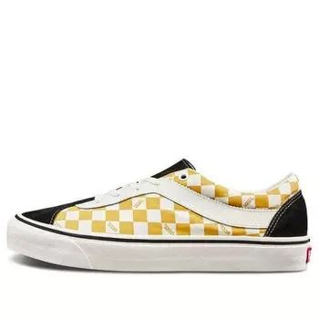 Кроссовки bold ni checkerboard - black mango mojito checkerboard - black mango mojito Vans, черный
