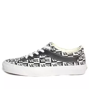 Кроссовки bold ni 'logo checkerboard' Vans, черный