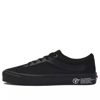 Кроссовки bold ni solid color minimalistic low tops casual skateboarding shoes black Vans, черный