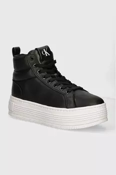 Кроссовки BOLD PLATF Mid OH MG LTH Calvin Klein Jeans, черный