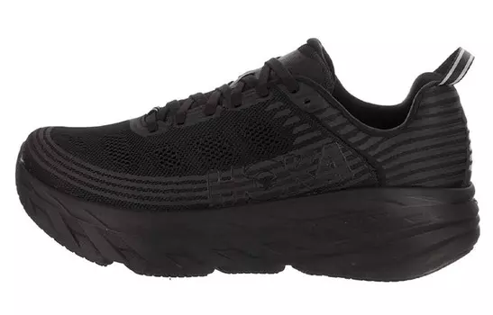Кроссовки Bondi 6 женские с низким верхом, черные Hoka One One