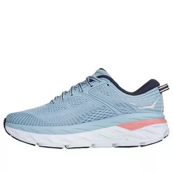 Кроссовки bondi 7 'grey blue' Hoka One One, голубой