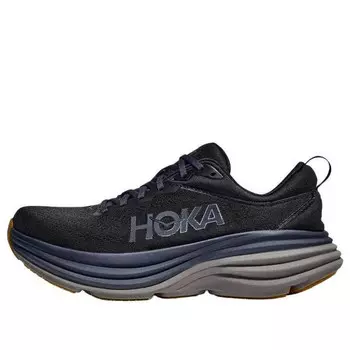 Кроссовки bondi 8 'black iron ore' Hoka One One, черный