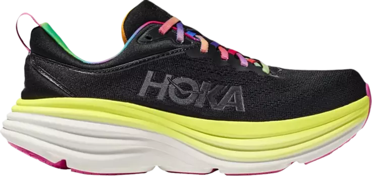 Кроссовки Bondi 8 'Black Rainbow', черный
