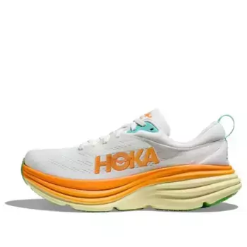 Кроссовки bondi 8 'blanc de blanc solar' Hoka One One, белый