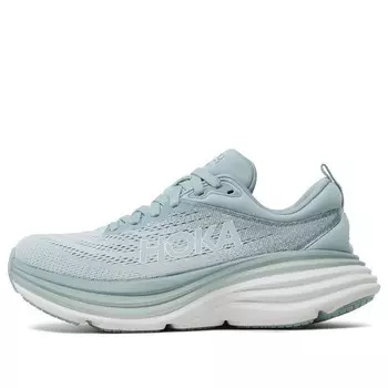 Кроссовки bondi 8 'blue ice flow' Hoka One One, голубой