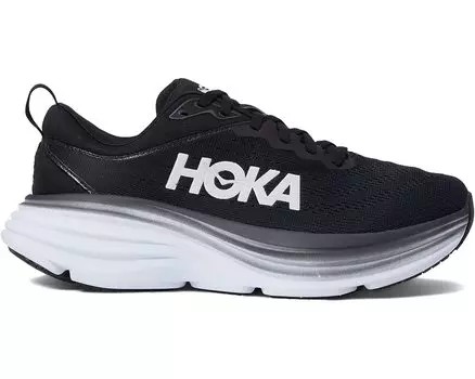 Кроссовки Hoka Bondi 8, черный/белый