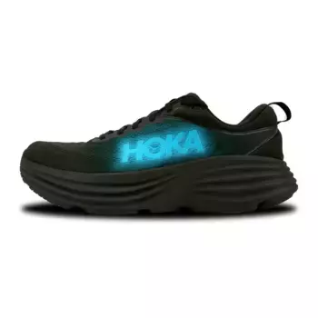 Кроссовки Bondi 8 мужские низкие черные/синие Hoka One One